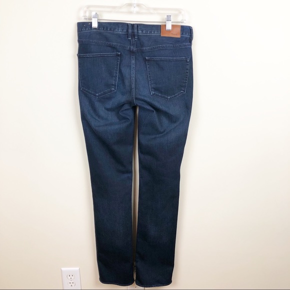Madewell Rail Straight Jeans In Dark Wash - Picture 5 of 5